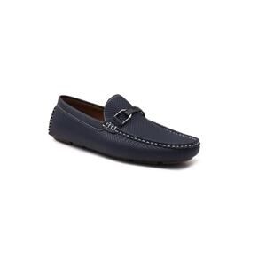 Aston Marc Men's Charter Driving Loafers Shoes Navy Size 10